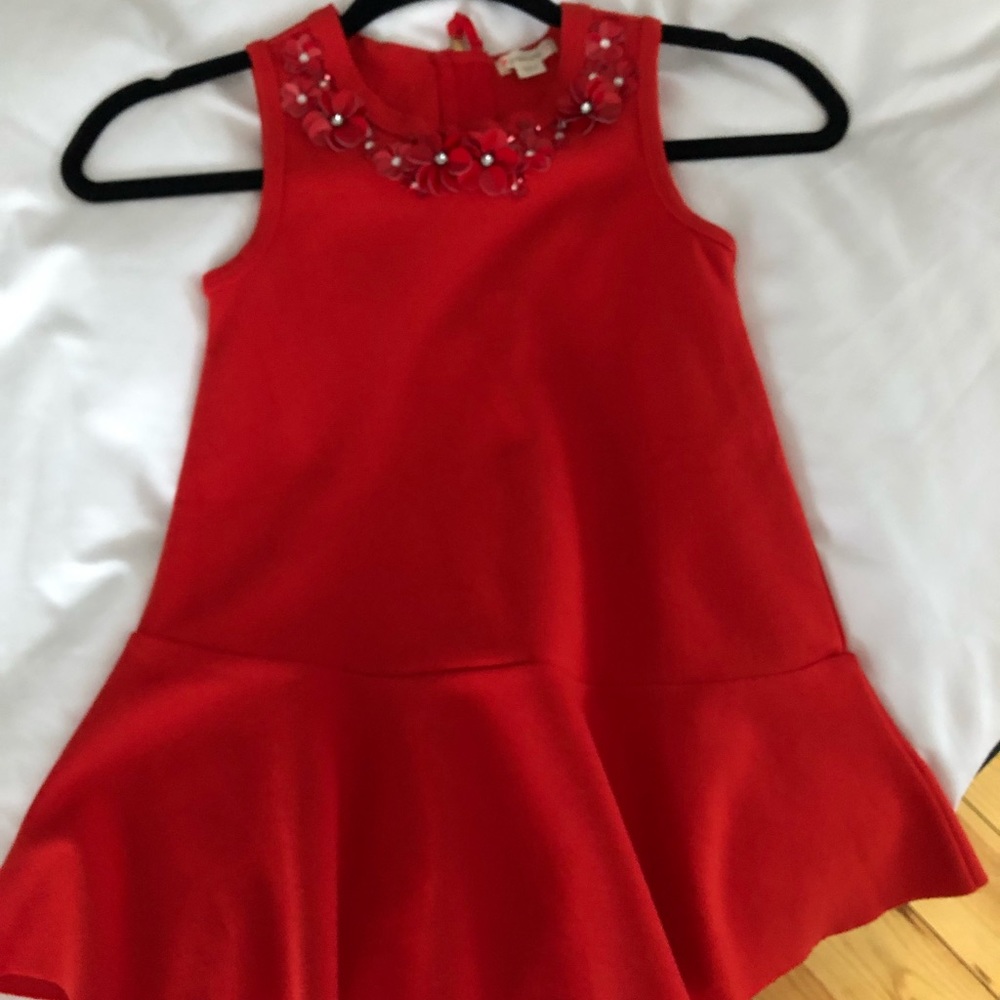 Crewcuts cute size 4 red dress